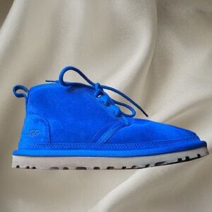 UGG Electric Blue Suede Chukka Boot